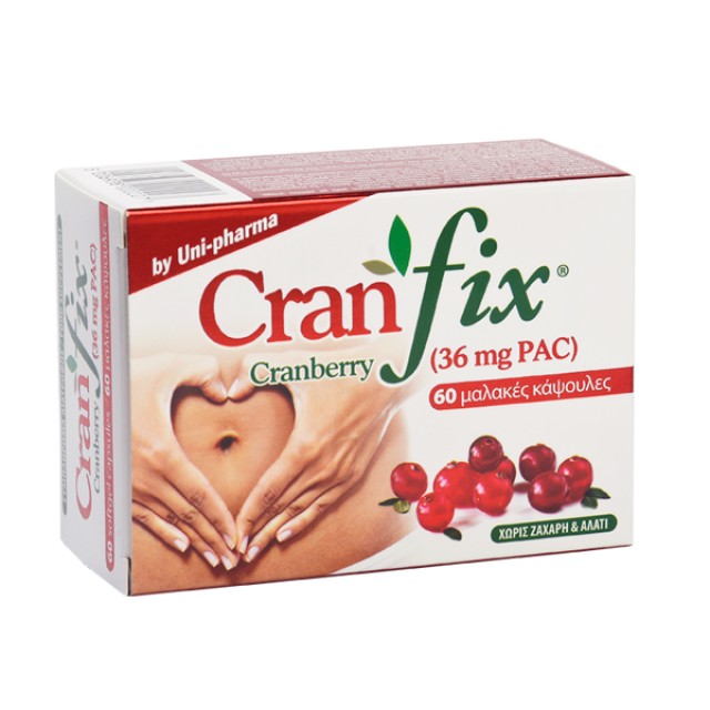 UNI-PHARMA CRAN-FIX 36MG 60 CAPS