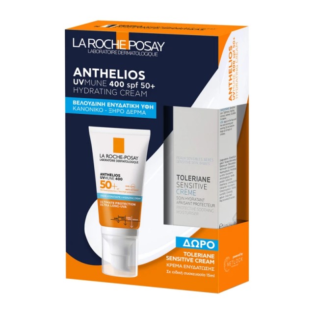 LA ROCHE-POSAY ΑΝΤΗΛΙΑΚΟ PROMO ANTHELIOS UVMUNE ULTRA CREAM ΜΕ ΑΡΩΜΑ SPF50+ 50ML & ΔΩΡΟ TOLERIANE SE