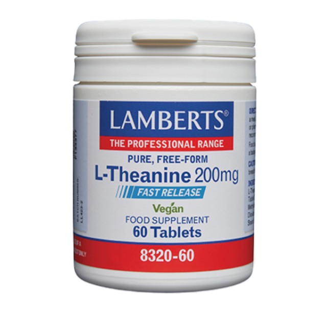 LAMBERTS L-THEANINE 200MG 60TABS