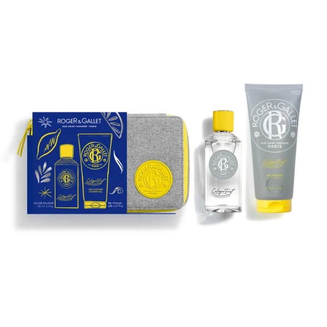 ROGER & GALLET PROMO XMAS COLOGNE TWIST EAU DE COLOGNE 100ML & COLOGNE TWIST SHOWER GEL 200ML