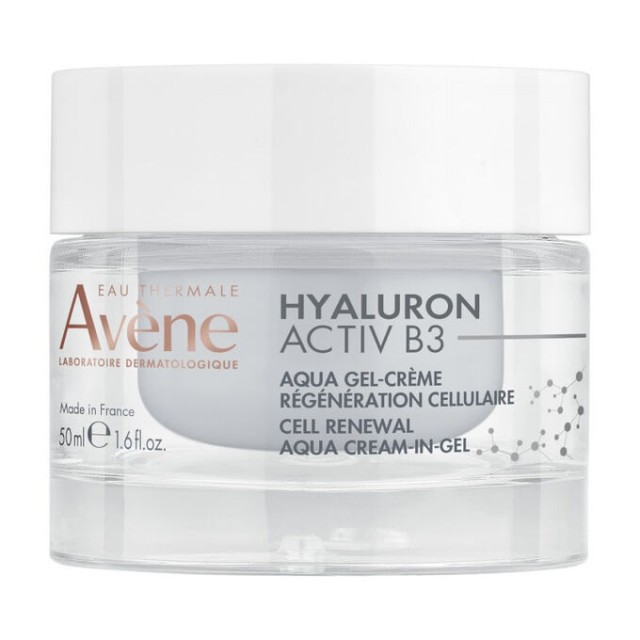 AVENE HYALURON ACTIV B3 AQUA GEL-CREME DAY CREAM 50ML