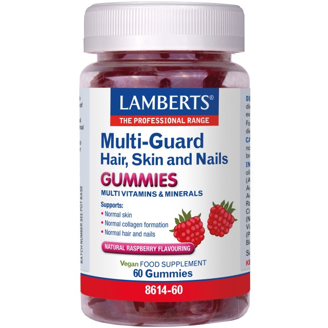 LAMBERTS MULTI GUARD HAIR SKIN & NAILS 60 GUMMIES