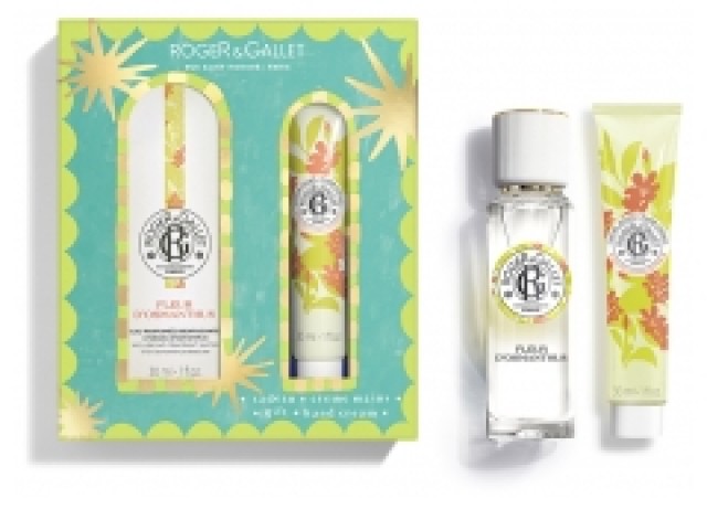 ROGER & GALLET SET FLEUR DOSMANTHUS FRAGRANT WATER 30ML & ΔΩΡΟ ΚΡΕΜΑ ΧΕΡΙΩΝ