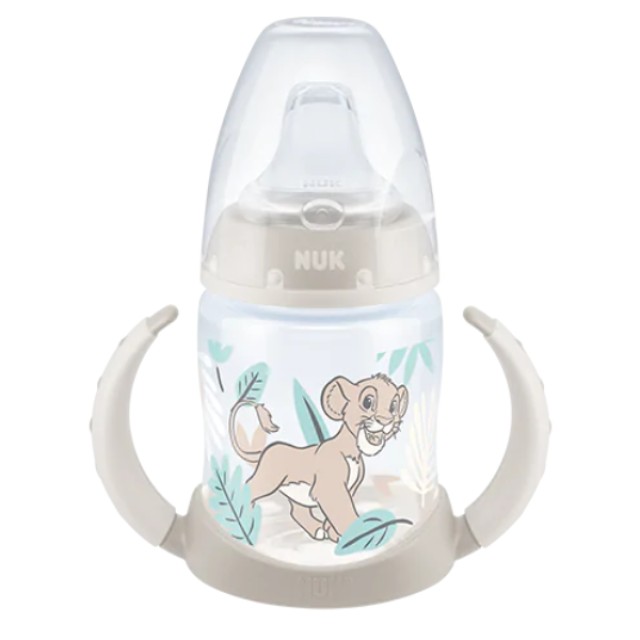 NUK ΜΠΙΜΠΕΡΟ F.C.PLUS PP 150ml ΕΚΠΑΙΔ.ΜΕ ΔΥΟ ΛΑΒΕΣ LION KING