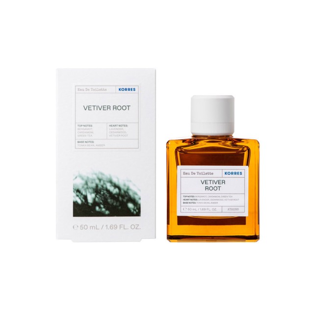 KORRES VETIVER ROOT EAU DE TOILETTE 50ML