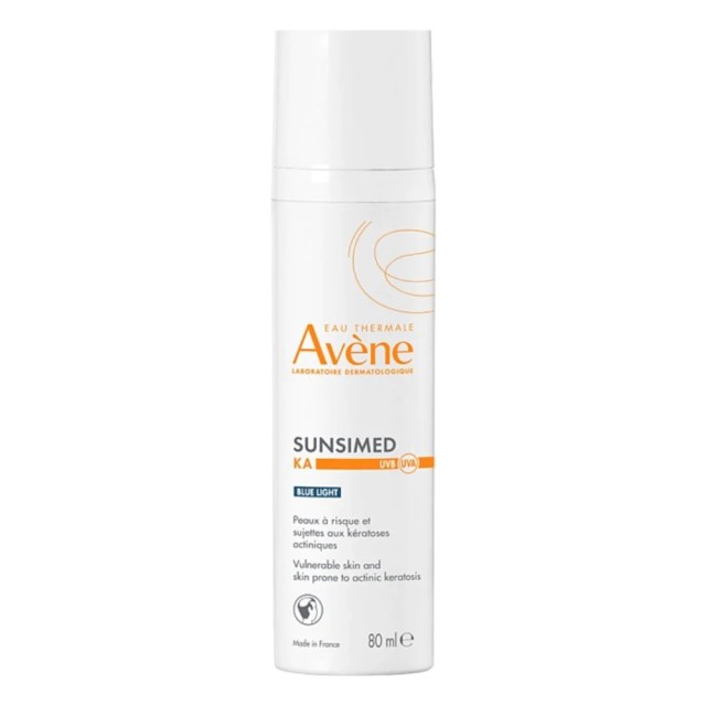 AVENE ΑΝΤΗΛΙΑΚΟ SUNSIMED KA UVB-UVA BLUE LIGHT ΙΑΤΡΟΤΕΧΝΟΛΟΓΙΚΟ ΠΡΟΪΟΝ ΥΨΗΛΗΣ ΠΡΟΣΤΑΣΙΑΣ 80ML