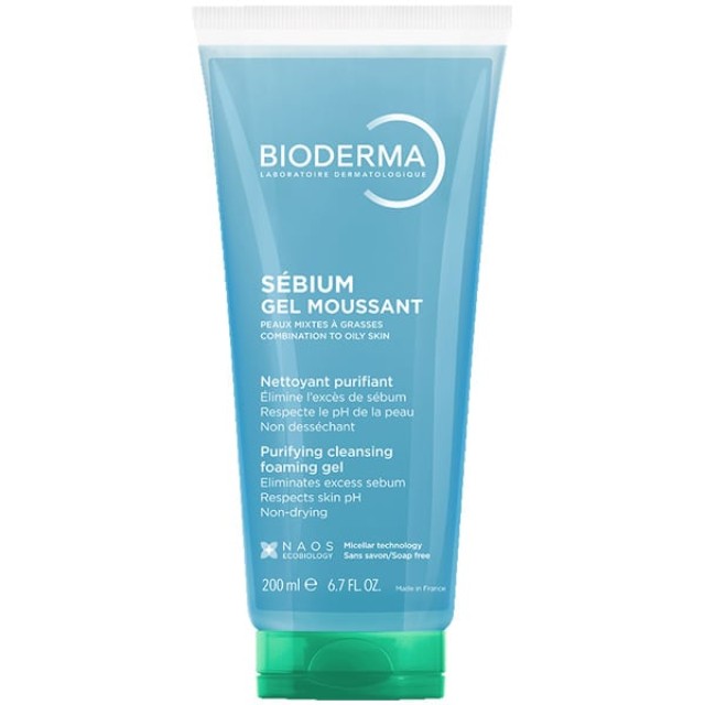 BIODERMA SEBIUM GEL MOUSSANT 200ML