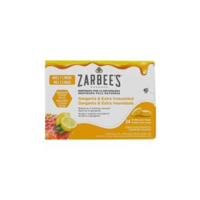 ZARBEES ΚΑΡΑΜΕΛΕΣ ΛΕΜΟΝΙ 24 τμχ