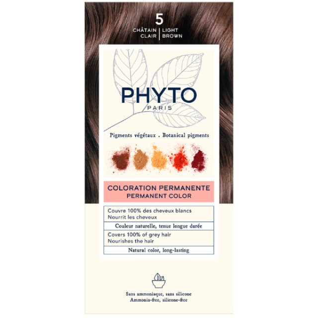 PHYTOCOLOR ΒΑΦΗ 5 LIGHT BROWN