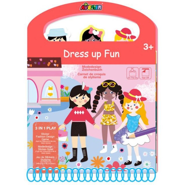 SCRATCH BOOK DRESS UP FUN