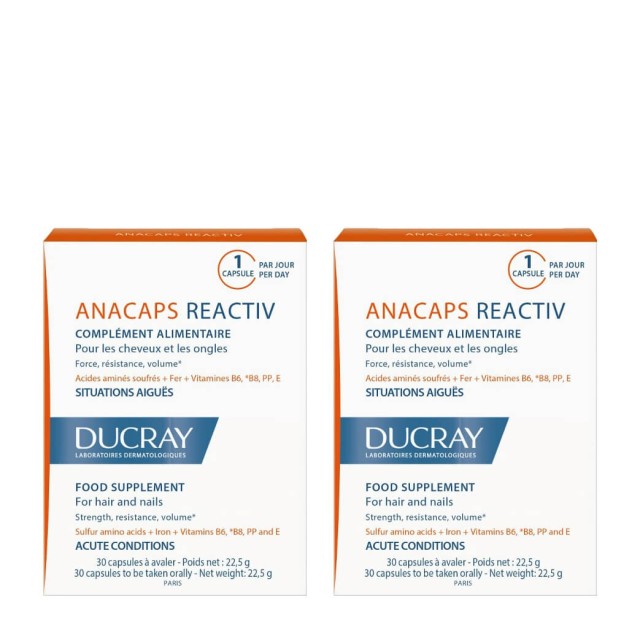 DUCRAY PROMO DUO ANACAPS REACTIV 30CAPS -20%