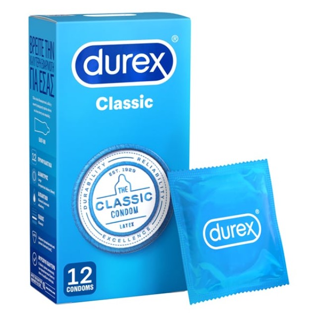 DUREX CLASSIC 12 τμχ