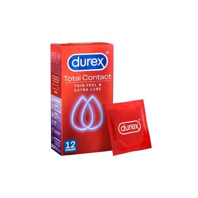 DUREX TOTAL CONTACT THIN 12τμχ