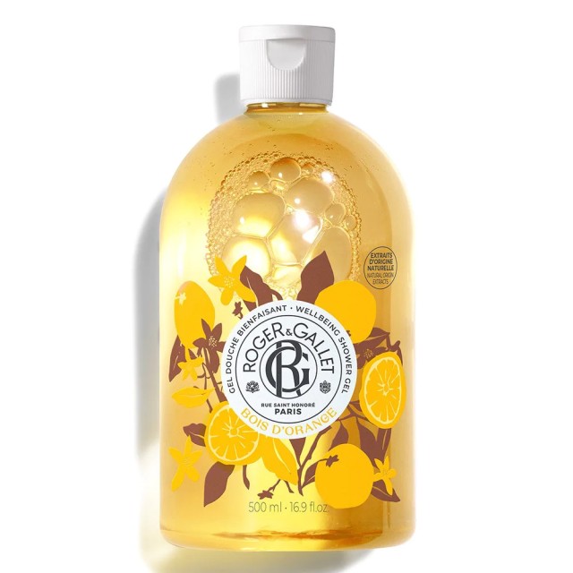 ROGER & GALLET GEL DOUCHE BOIS D ORANGE 500ml