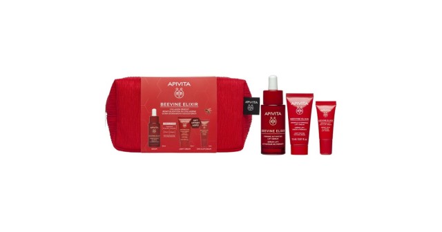 APIVITA PROMO BEEVINE ELIXIR ΟΡΟΣ& ΔΩΡΟ BEEVINE ELIXIR LIGHT CREAM 15ML+BEEVINE ELIXIR EYE&LIP CREAM