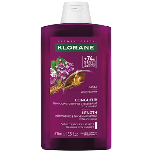 KLORANE SHAMPOO QUININE CROISSANCE 400ML