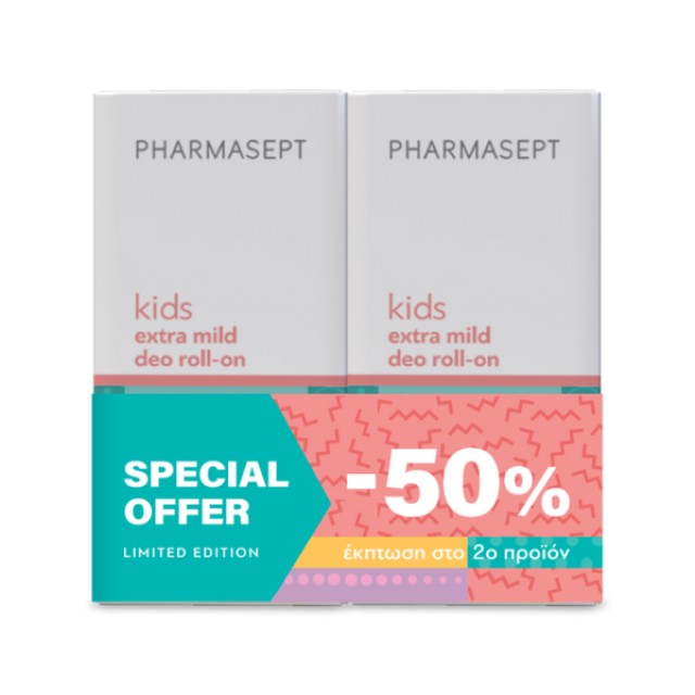 PHARMASEPT KIDS DEO ROLL ON -50% ΣΤΟ 2O ΠΡΟΪΟΝ  