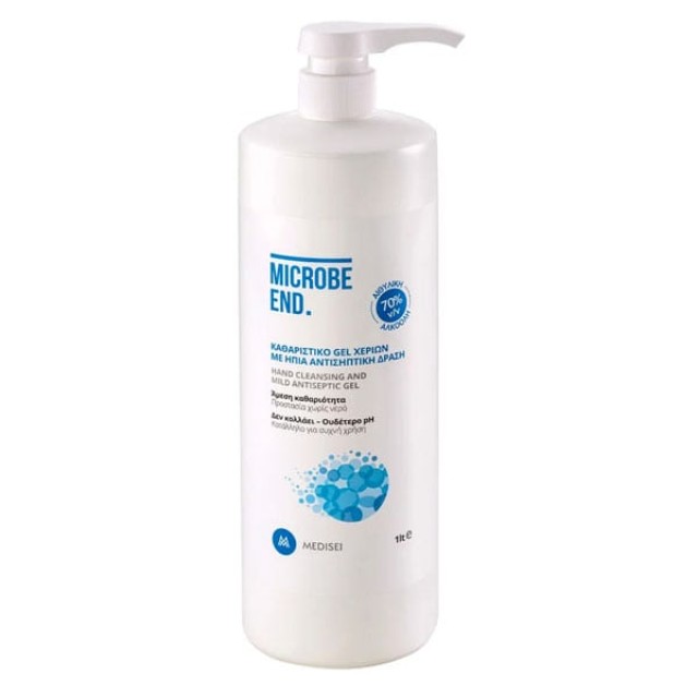 MICROBE END ΑΝΤΙΣΗΠΤΙΚΟ GEL ΧΕΡΙΩΝ 1000ML