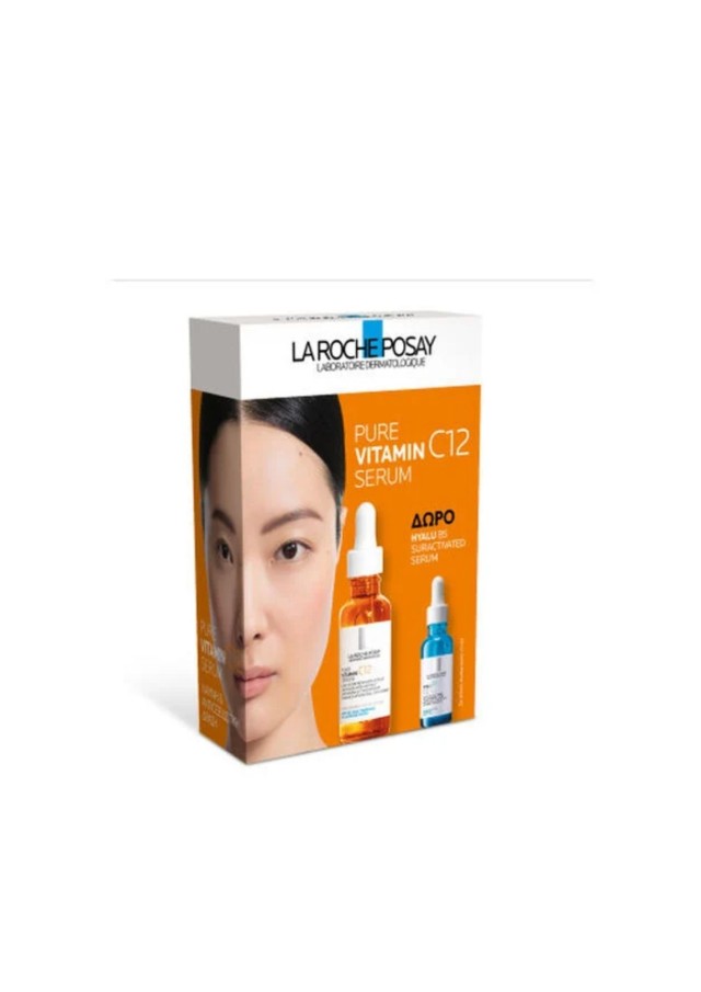 LA ROCHE POSAY VITAMIN C12 SERUM 30mL PROMO & ΔΩΡΟ HYALU B5 SURACTIVE SERUM 10mL 