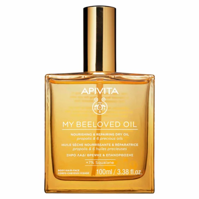 APIVITA MY BEELOVED OIL NOURISHING & REPAIRING DRY OIL 100mL