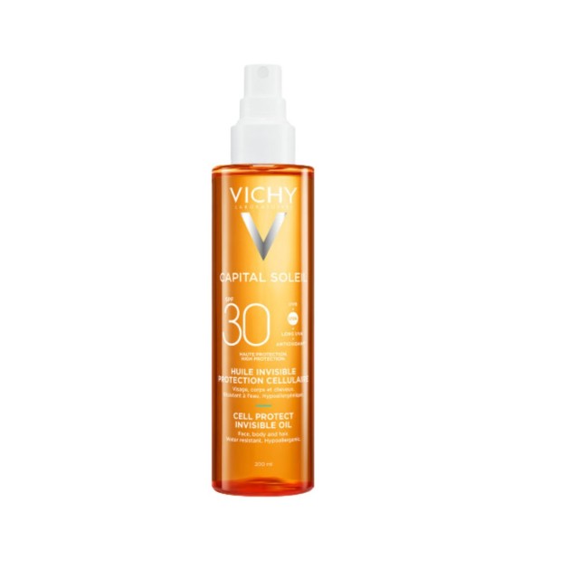 VICHY CAPITAL SOLEIL ΑΟΡΑΤΟ ΛΑΔΙ SPF30+ 200ML NEO