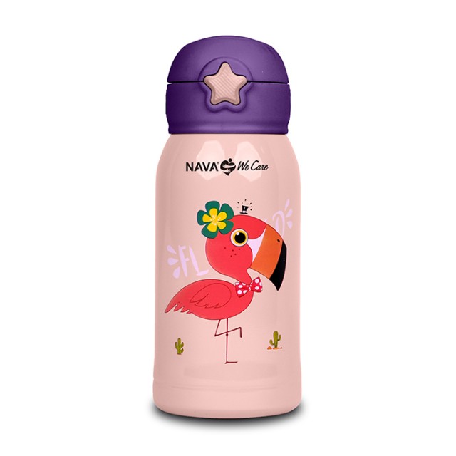NAVA ΜΠΟΥΚΑΛΙ ΑΝΟΞΕΙΔΩΤΟ FLAMINGO 500mL