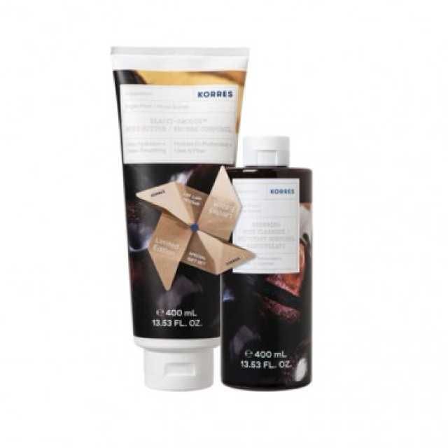 KORRES PROMO ΔΑΜΑΣΚΗΝΟ BODY CLEANSER 400ML & ΔΩΡΟ ΔΑΜΑΣΚΗΝΟ BODY BUTTER 400ml