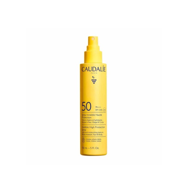 CAUDALIE ΑΝΤΗΛΙΑΚΟ VINOSUN INVISIBLE SPRAY SPF50 HIGH PROTECTION 150 ML