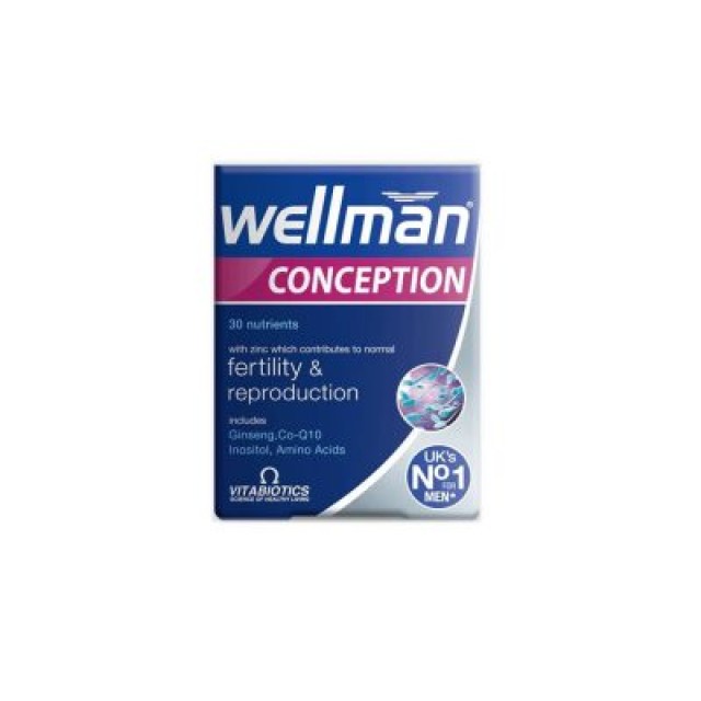 VITABIOTICS WELLMAN CONCEPTION 30TABS