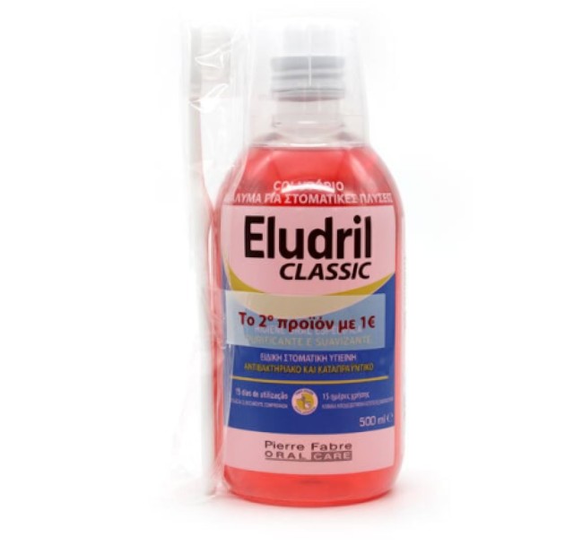 ELGYDIUM ELUDRIL CLASSSIC 500ML & ELG CLINIC 15/100 