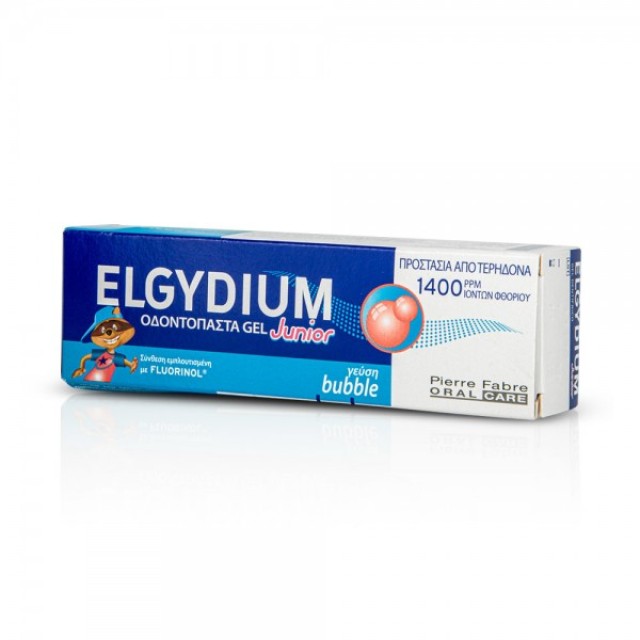 ELGYDIUM JUNIOR BUBBLE 50ML ΟΔΟΝΤΟΠ  7-12 ΕΤΩΝ