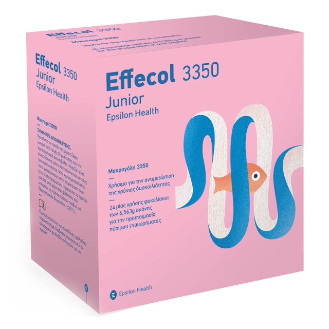 EPSILON HEALTH EFFECOL 3350 Junior 24 φακελισκοι