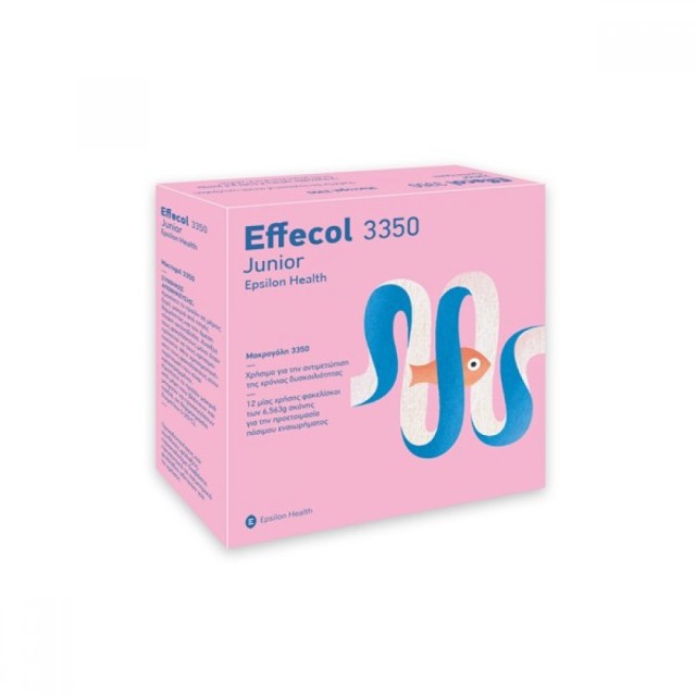 EPSILON HEALTH EFFECOL 3350 Junior 12 φακελίσκοι