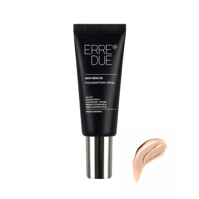 ERRE DUE SKIN RESCUE FOUNDATION SPF30 803 RICH GINGER