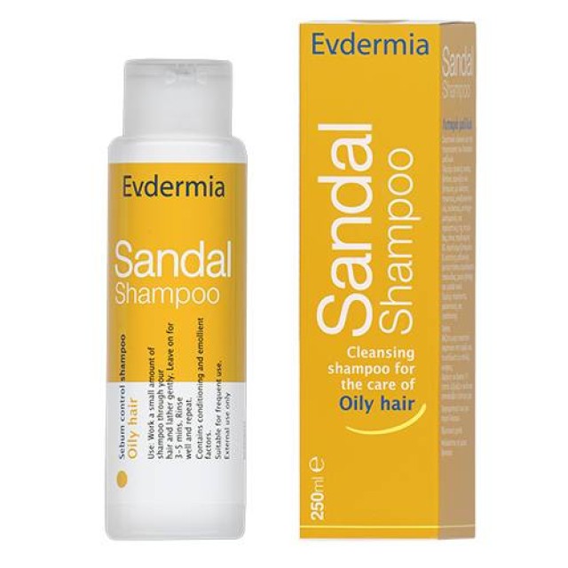 EVDERMIA SANDAL SHAMPOO 250ML