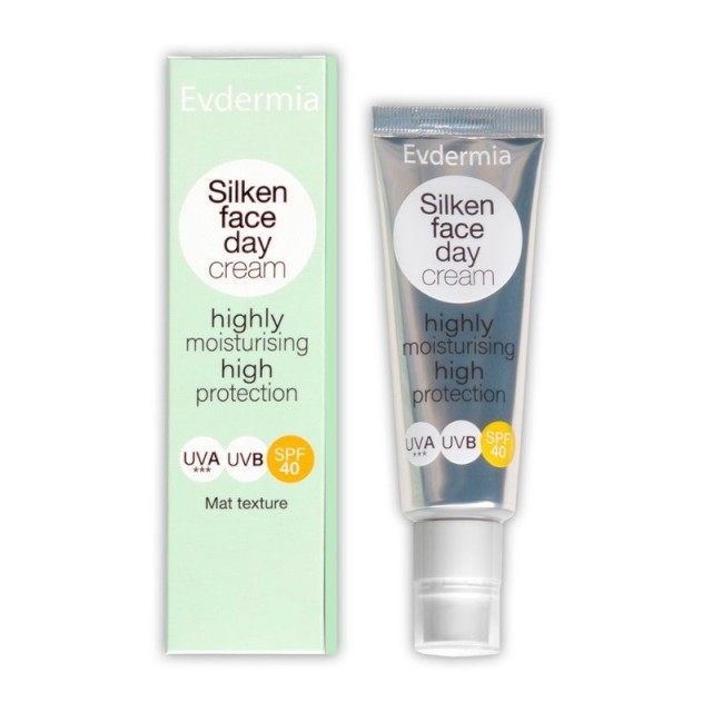 EVDERMIA SILKEN FACE DAY CREME SPF40 50ML