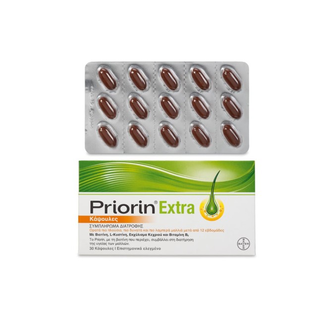 PRIORIN EXTRA 30 ΚΑΨΟΥΛΕΣ 