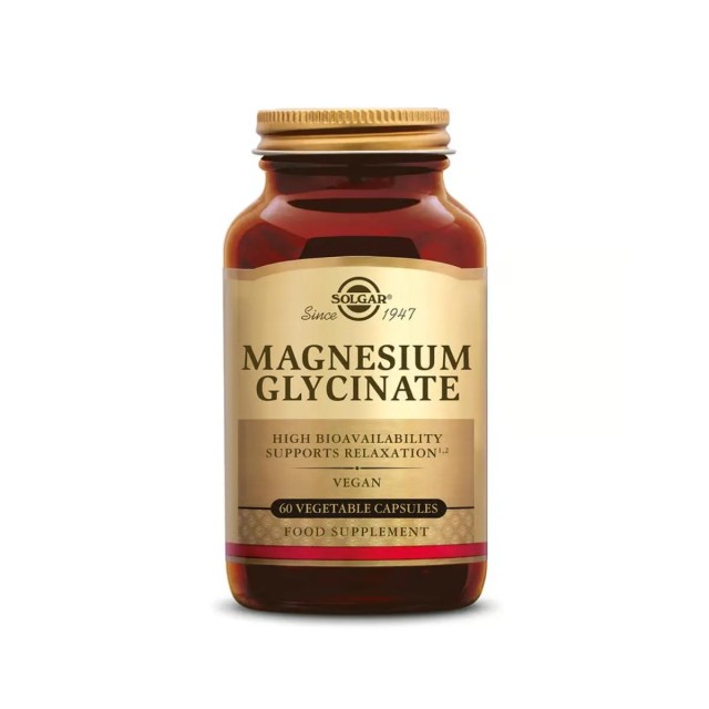 SOLGAR MAGNESIUM GLYCINATE 60CAPS 