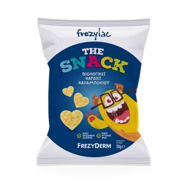 FREZYLAC THE SNACKORGANIC CORN HEARTS 30GR   