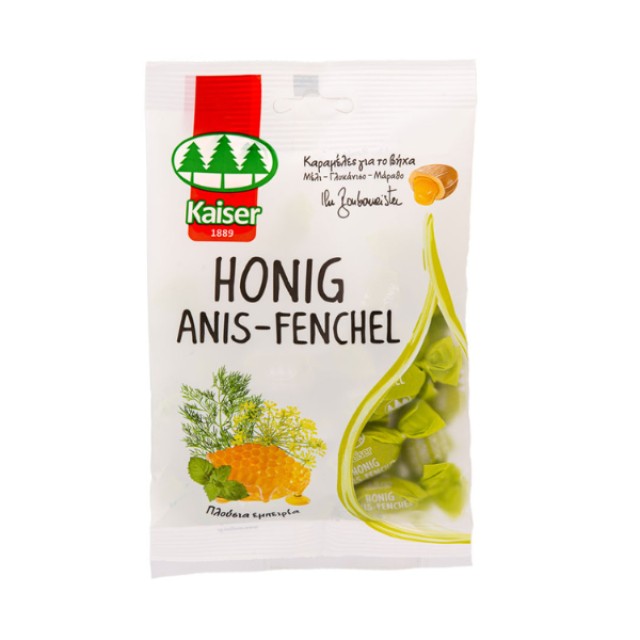 KAISER ΚΑΡΑΜΕΛΕΣ HONIG ANIS-FENCHEL (ΓΛΥΚΑΝΙΣΟΣ - ΜΕΛΙ - ΜΑΡΑΘΟΣ)