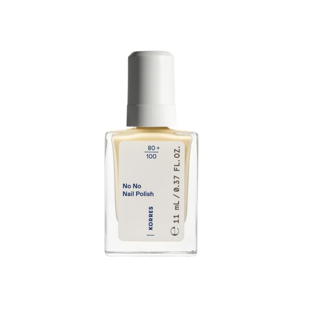 KORRES NO NO NAIL POLISH 32 PASTEL YELLOW 11ML