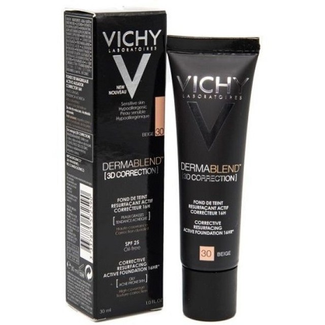 VICHY DERMABLEND 3D CORRECTION 30 BEIGE 30ML