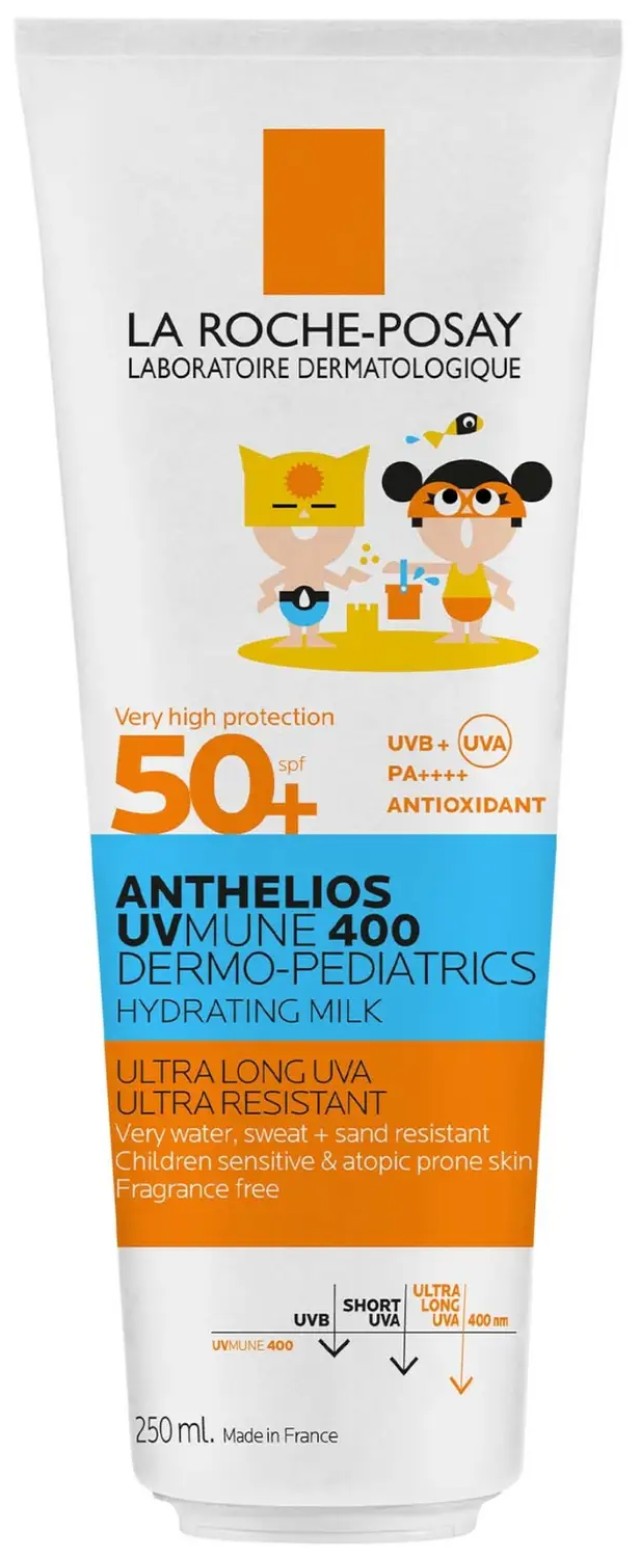 LA ROCHE-POSAY ΑΝΤΗΛΙΑΚΟ ANTHELIOS UVMUNE 400 DERMO-PEDIATRICS HYDRATING LOTION SPF50+ 250ML