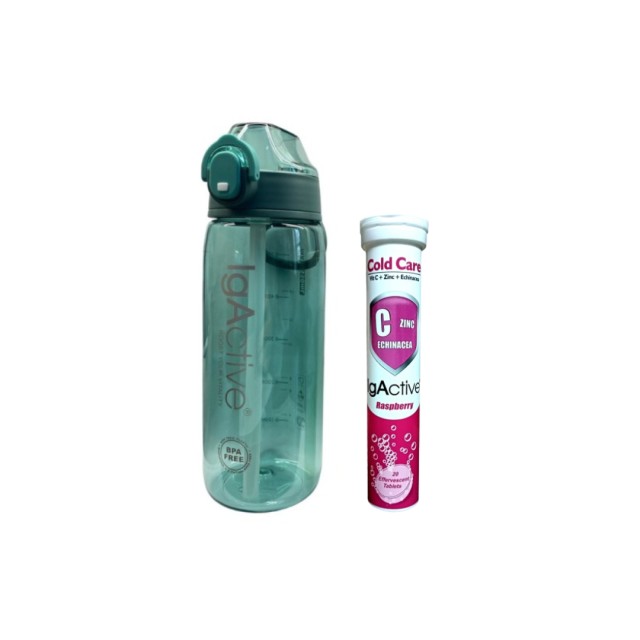 IGACTIVE COLD CARE EFF. & ΔΩΡΟ ΠΛΑΣΤΙΚΟ ΜΠΟΥΚΑΛΙ 550ml