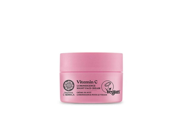 NATURA SIBERICA OBLEPIKHA C-BERRICA LUMINESCENCE NIGHT FACE CREAM 50ML