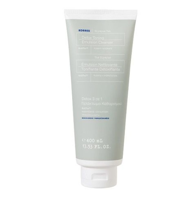 KORRES  ΤΣΑΙ ΟΛΟΥΜΠΟΥ ΓΑΛΑΚΤ ΚΑΘΑΡΙΣΜΟΥ 3ΣΕ1 400ML