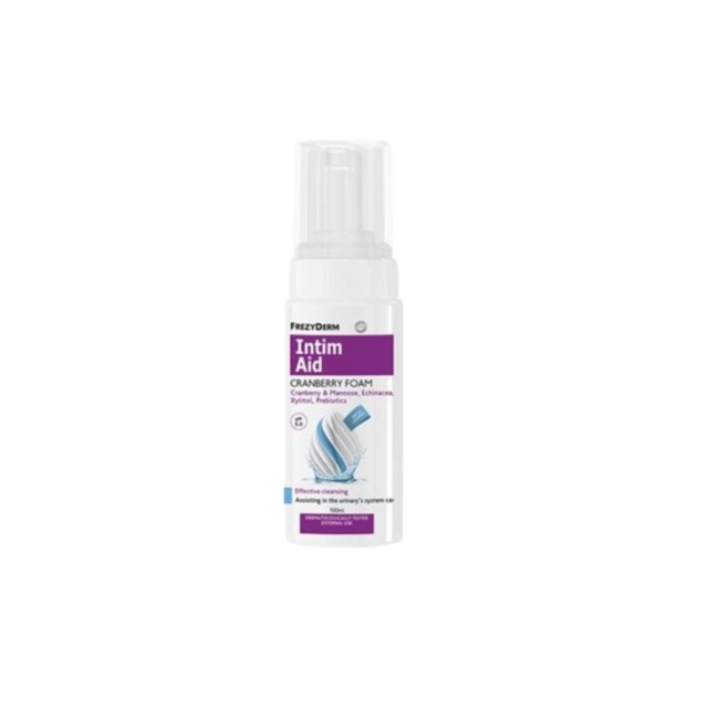 FREZYDERM INTIM AID CRANBERRY FOAM PH 5.0 100ML