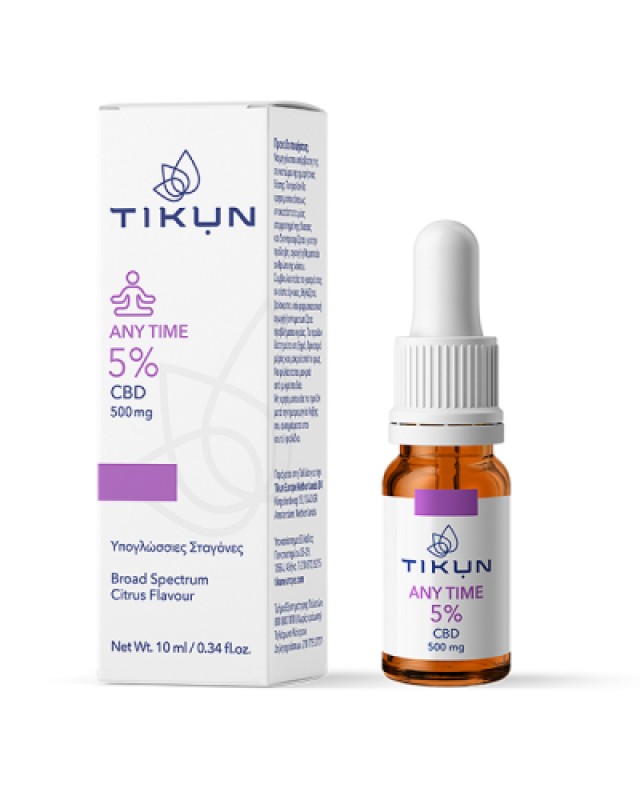 TIKUN CBD ANY TIME 5% | CBD 500MG 10ML  
