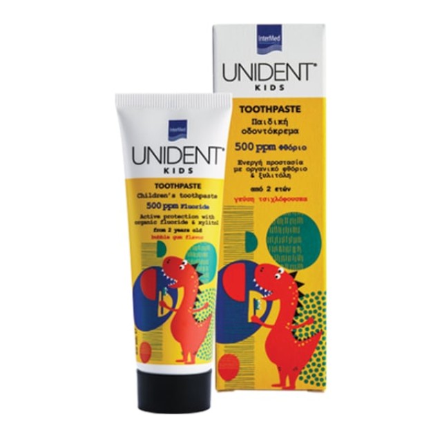 INTERMED ΟΔΟΝΤΟΚΡΕΜΑ ΠΑΙΔΙΚΗ UNIDENT KIDS 500PPM 50ml