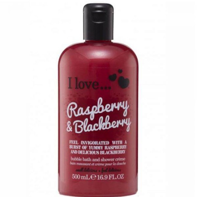 I LOVE BUBBLE BATH RASPBERRY & BLACKBERRY 500ml